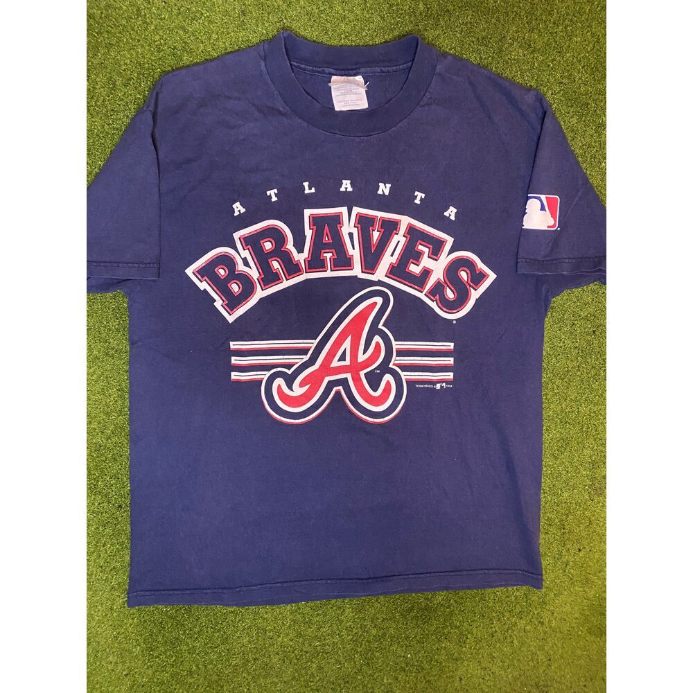 1998 Atlanta Braves - Vintage MLB T-Shirt (Large) - Picture 1 of 1
